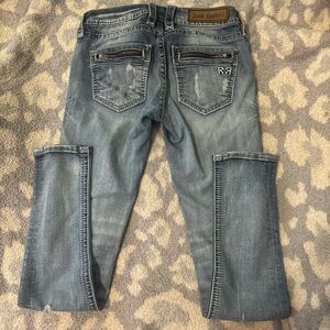 Rock Revival Blue Straight Leg Women's Jeans